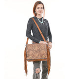 American Darling Cross Body I Hand Tooled Genuine Leather Women Bag Western Handbag Purse |