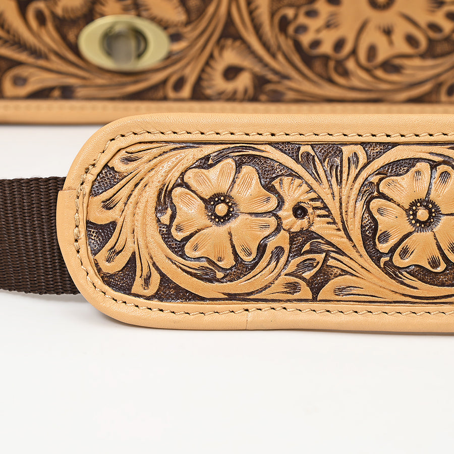 American Darling Messenger I Hand Tooled Genuine Leather Women Bag Western Handbag Purse