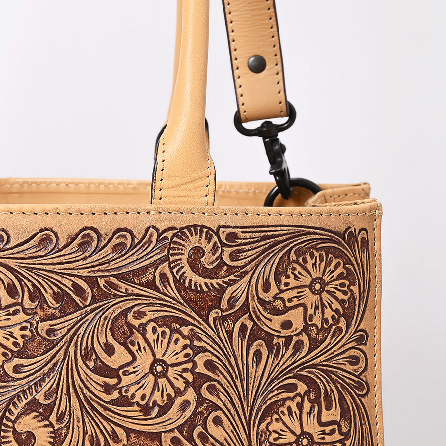 American Darling Tote Hand Tooled Genuine Leather Western Women Bag Handbag Purse | Travel Bags College Casual