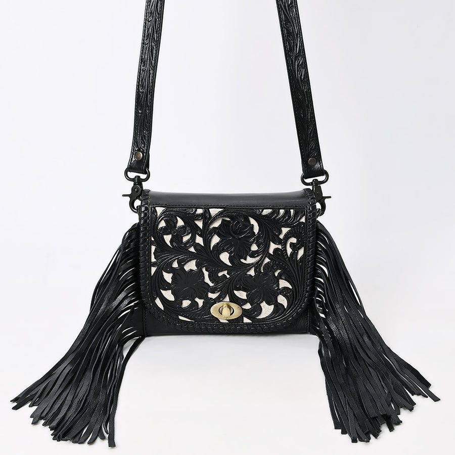 American Darling Small Crossbody Beautifully Hand Tooled Genuine Leather Women Bag Western Handbag Purse