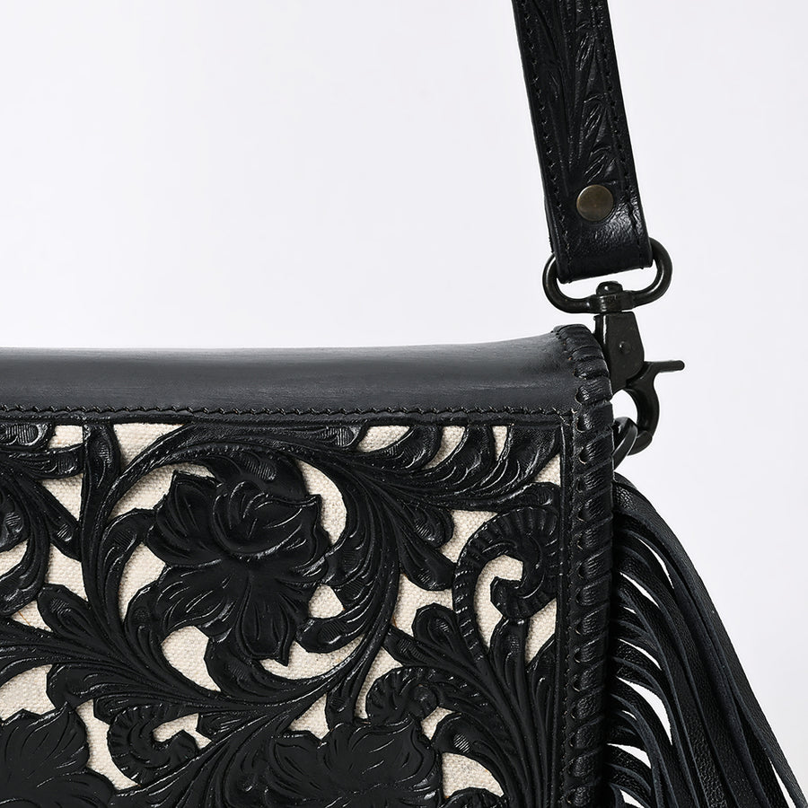 American Darling Small Crossbody Beautifully Hand Tooled Genuine Leather Women Bag Western Handbag Purse