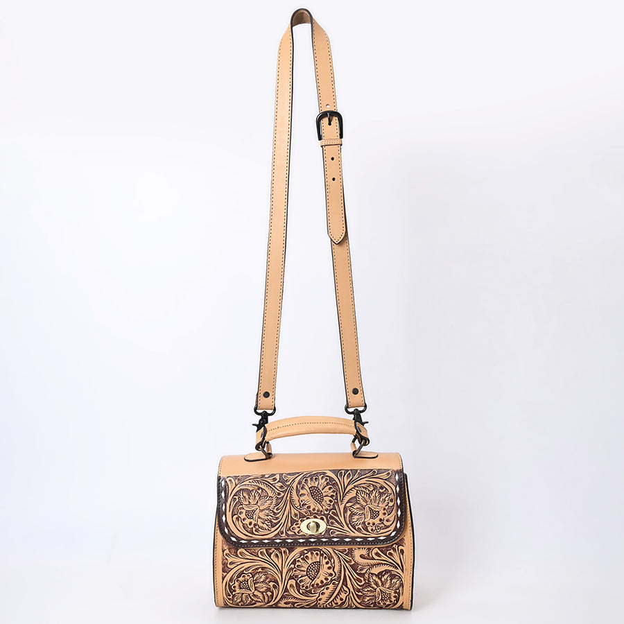 American Darling Backpack Hand Tooled Genuine Leather Women Bag Western Handbag Purse | Travel Bags
