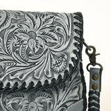 American Darling Small Crossbody Hand Tooled Genuine Leather women bag western handbag purse