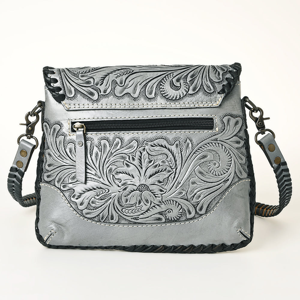 American Darling Small Crossbody Hand Tooled Genuine Leather women bag western handbag purse
