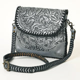 American Darling Small Crossbody Hand Tooled Genuine Leather women bag western handbag purse