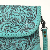 American Darling Small Crossbody Hand Tooled Genuine Leather women bag western handbag purse