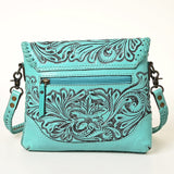 American Darling Small Crossbody Hand Tooled Genuine Leather women bag western handbag purse