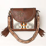 American Darling Crossbody Saddle Blanket Hand Tooled Genuine Leather Women Bag Western Handbag Purse |