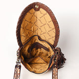 American Darling Crossbody Saddle Blanket Hand Tooled Genuine Leather Women Bag Western Handbag Purse |