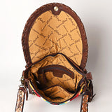 American Darling Crossbody Saddle Blanket Hand Tooled Genuine Leather Women Bag Western Handbag Purse |
