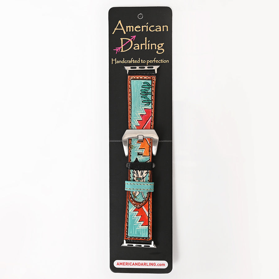 American Darling Beautifully Genuine Leather I watch by Hilason – Cowboy and equestrian accessories