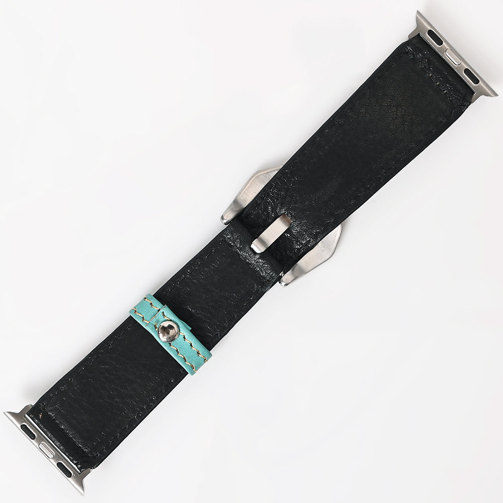 American Darling I watch Strap Genuine Leather With Beautiful Cactus Hand Painted Smart