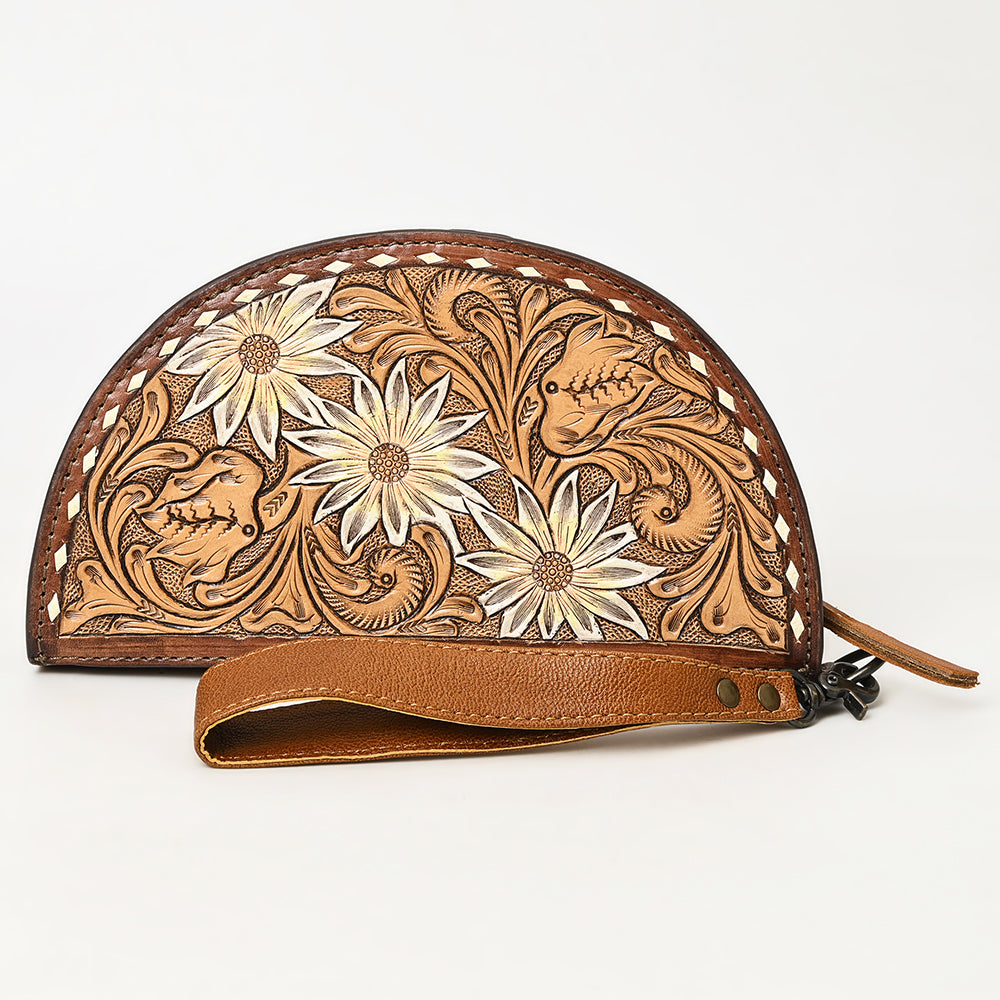 American Darling Hand Tooled Genuine Leather women bag western handbag purse