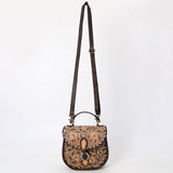 American Darling Small Crossbody Hand Tooled Genuine Leather Women Western Handbag |