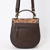 American Darling Small Crossbody Hand Tooled Genuine Leather Women Western Handbag |