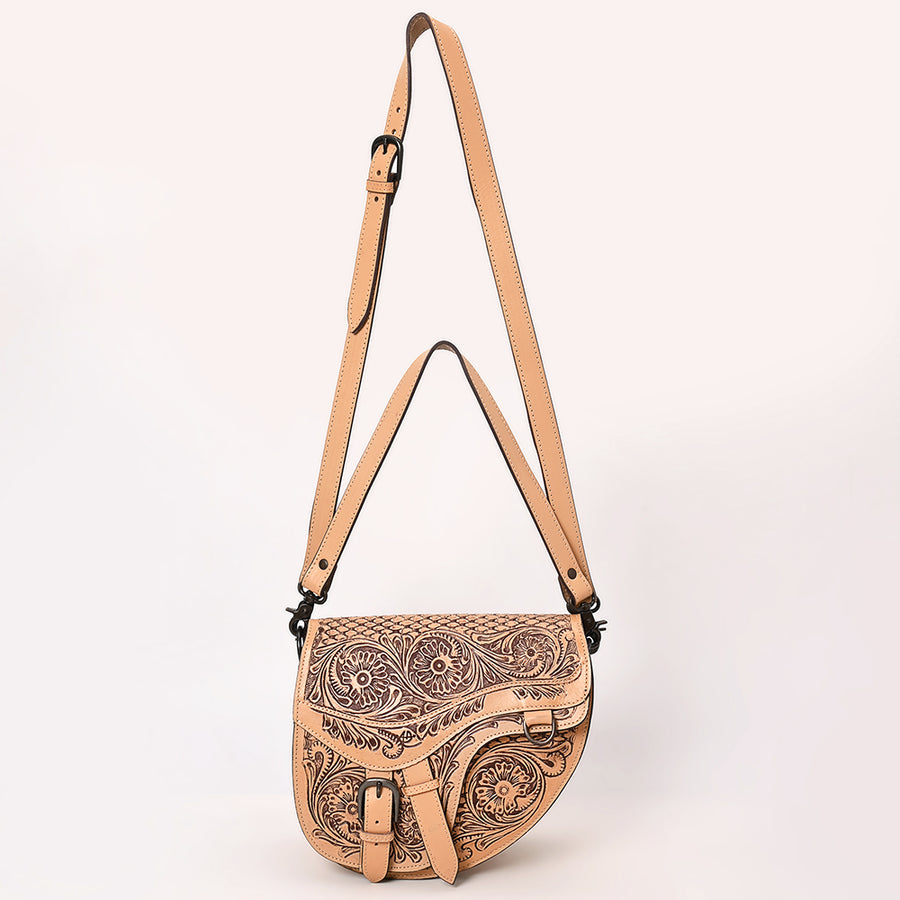 American Darling Cross Body I Hand Tooled Genuine Leather Women Bag Western Handbag Purse