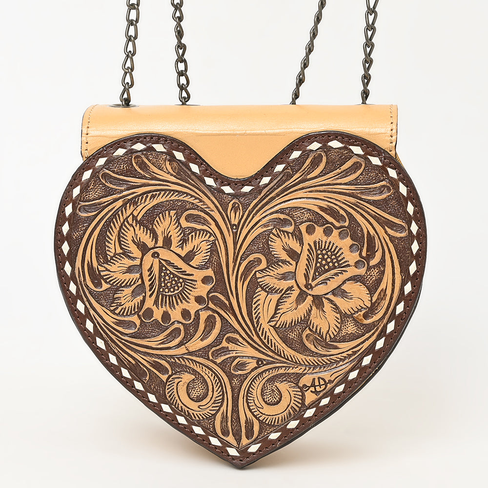 American Darling Cross Body Hand Tooled Genuine Leather Women Bag Western Handbag Purse |