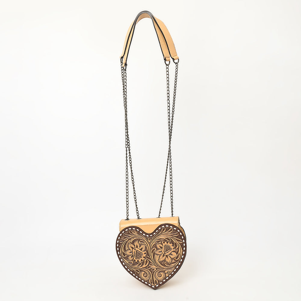 American Darling Cross Body Hand Tooled Genuine Leather Women Bag Western Handbag Purse |
