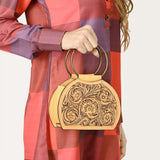 ADBGZ822A American Darling CLUTCH Hand Tooled Genuine Leather women bag western handbag purse