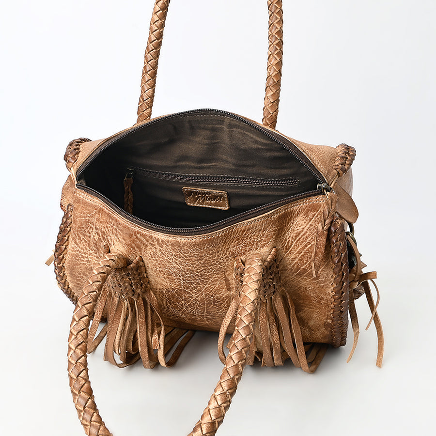 Never Mind NMBGM166A Tote Genuine Leather women bag western Handbag Purse