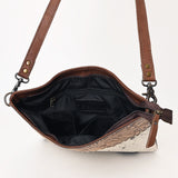 Ohlay Bags OHG133 Cross Body I Hand Tooled Hair-On Genuine Leather Women Bag Western Handbag Purse