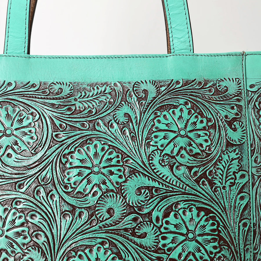 American Darling Tote Hand Tooled Genuine Leather Women Bag Western Handbag Purse | Travel Bags