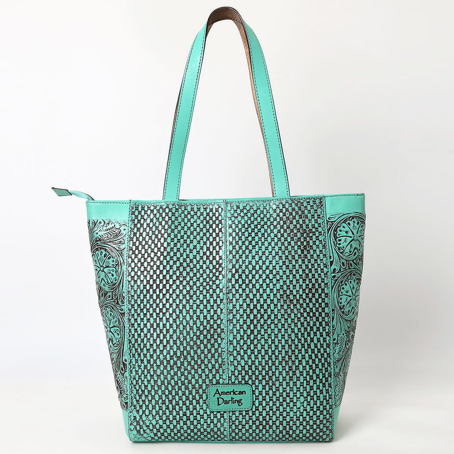 American Darling Tote Hand Tooled Genuine Leather Women Bag Western Handbag Purse | Travel Bags