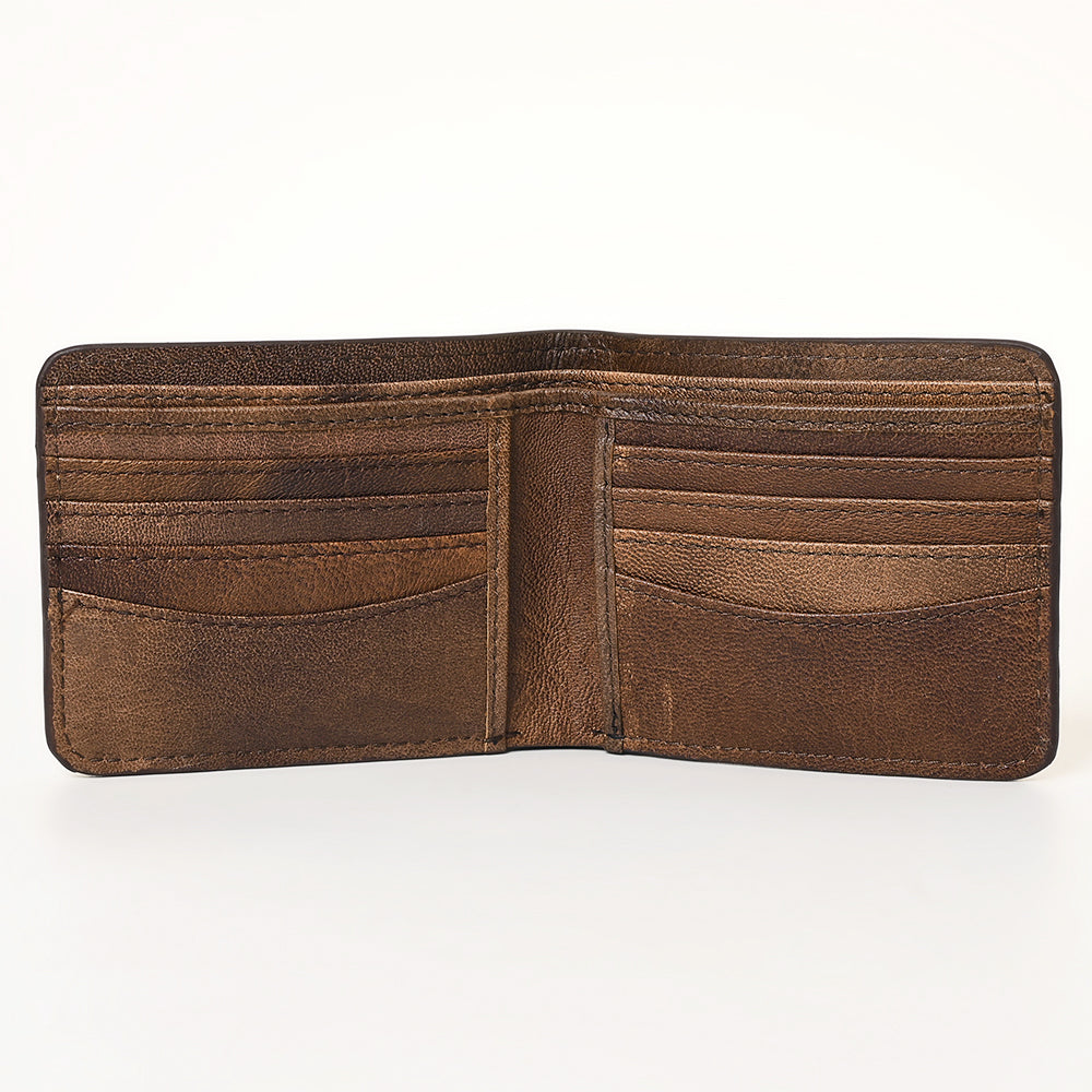 American Darling ADBG1438 Wallet Hand Tooled Genuine Leather women bag western handbag purse
