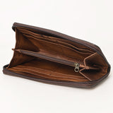 OHLAY WALLET Hand Tooled Genuine Leather women bag western handbag purse