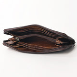 OHLAY WALLET Hand Tooled Genuine Leather women bag western handbag purse