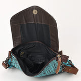 Ohlay Bags OHG171 Clutch Hand Tooled Crocodile Embossed Genuine Leather Women Bag Western Handbag Purse