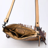 American Darling Messenger Hand Tooled Genuine Leather Western Women Bag Handbag Purse | Travel Bags College Casual