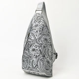 American Darling Sling Hand Tooled Genuine Leather Women Bag Western Handbag Purse