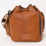 American Darling Hair-On Genuine Leather Women Bag Western Handbag Purse