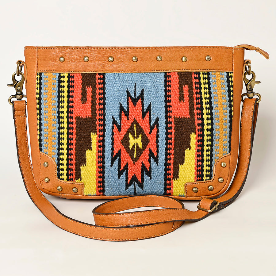 Ohlay Bags OHA123 Cross Body Saddle Blanket Genuine Western Leather Women Bag