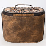 American Darling Jewelry Case Hand Tooled Genuine Leather Women's Bag Western Handbag Purse |