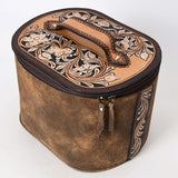 American Darling Jewelry Case Hand Tooled Genuine Leather Women's Bag Western Handbag Purse |