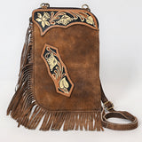 American Darling Chaps Bag Hand Tooled Genuine Leather Women Bag Western Handbag Purse