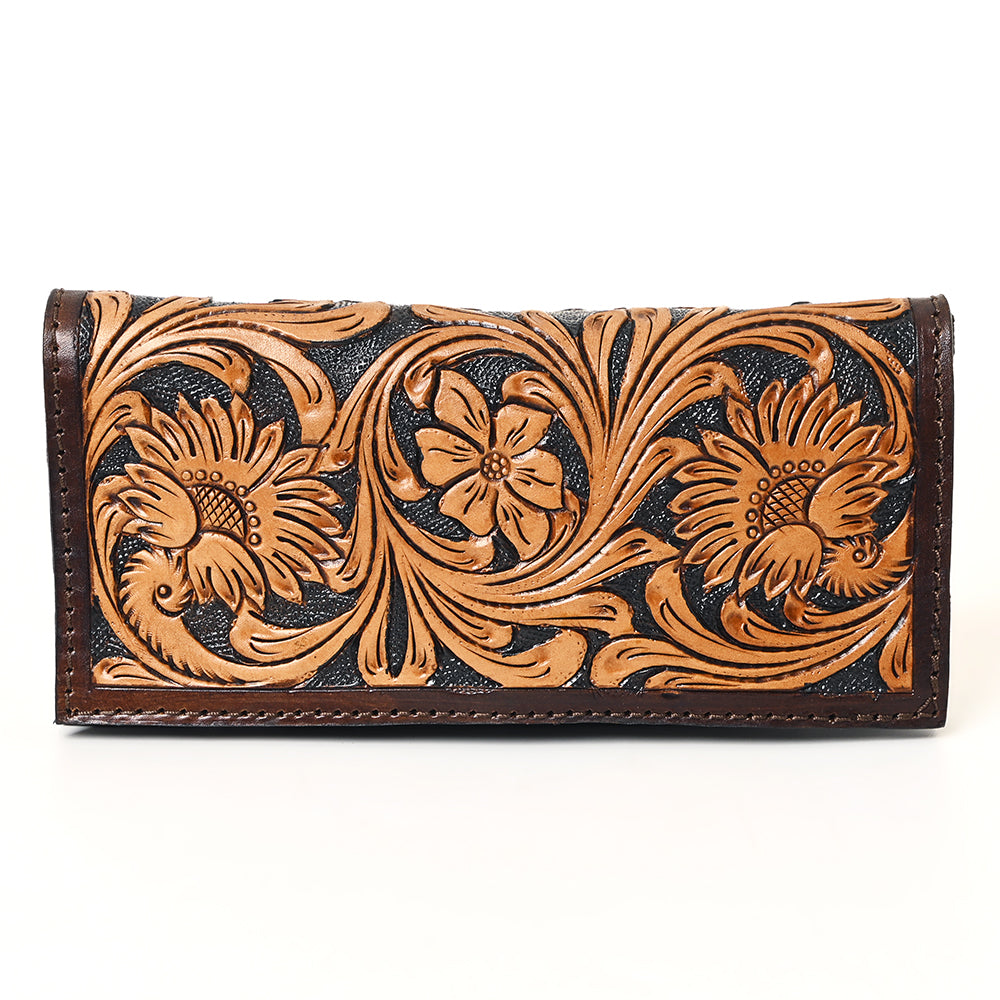 American Darling Clutch Hand Tooled Genuine Leather Western Women Bag Handbag Purse | Purses for Cute