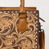 American Darling ADBG1453 Cross Body Hand Tooled Genuine Leather women bag western handbag purse