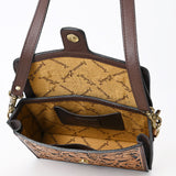 American Darling Cross Body I Hand Tooled Genuine Leather Women Bag Western Handbag Purse|