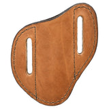 Hilason Leather Angled Knife Scabbard Sheath Cover Floral Tooled