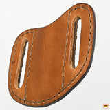Hilason Leather Angled Knife Scabbard Sheath Cover Floral Tooled