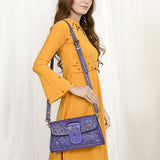 American Darling Wallet Hand Tooled Genuine Leather women bag western handbag purse