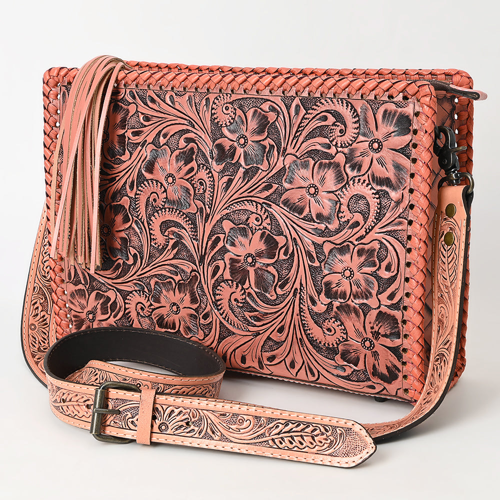 American Darling Wallet Hand Tooled Genuine Leather Women Bag Western Handbag Purse