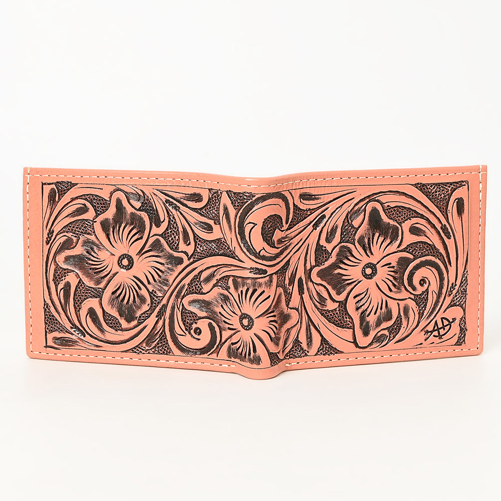 American Darling Wallet Hand Tooled Genuine Leather Women Bag Western Handbag Purse