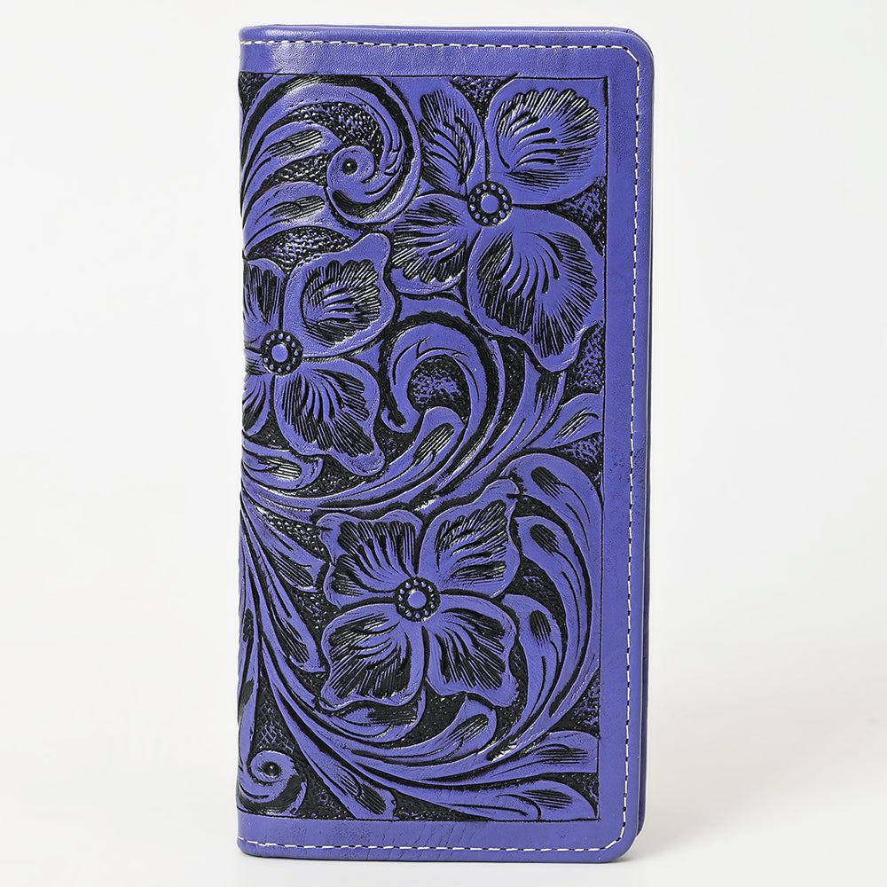 American Darling Wallet Hand Tooled Genuine Leather Women Bag Western Handbag Purse
