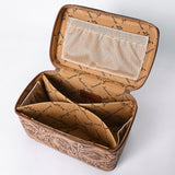 American Darling Jewelry Case Hand Tooled Genuine Leather Women Bag Western Handbag Purse