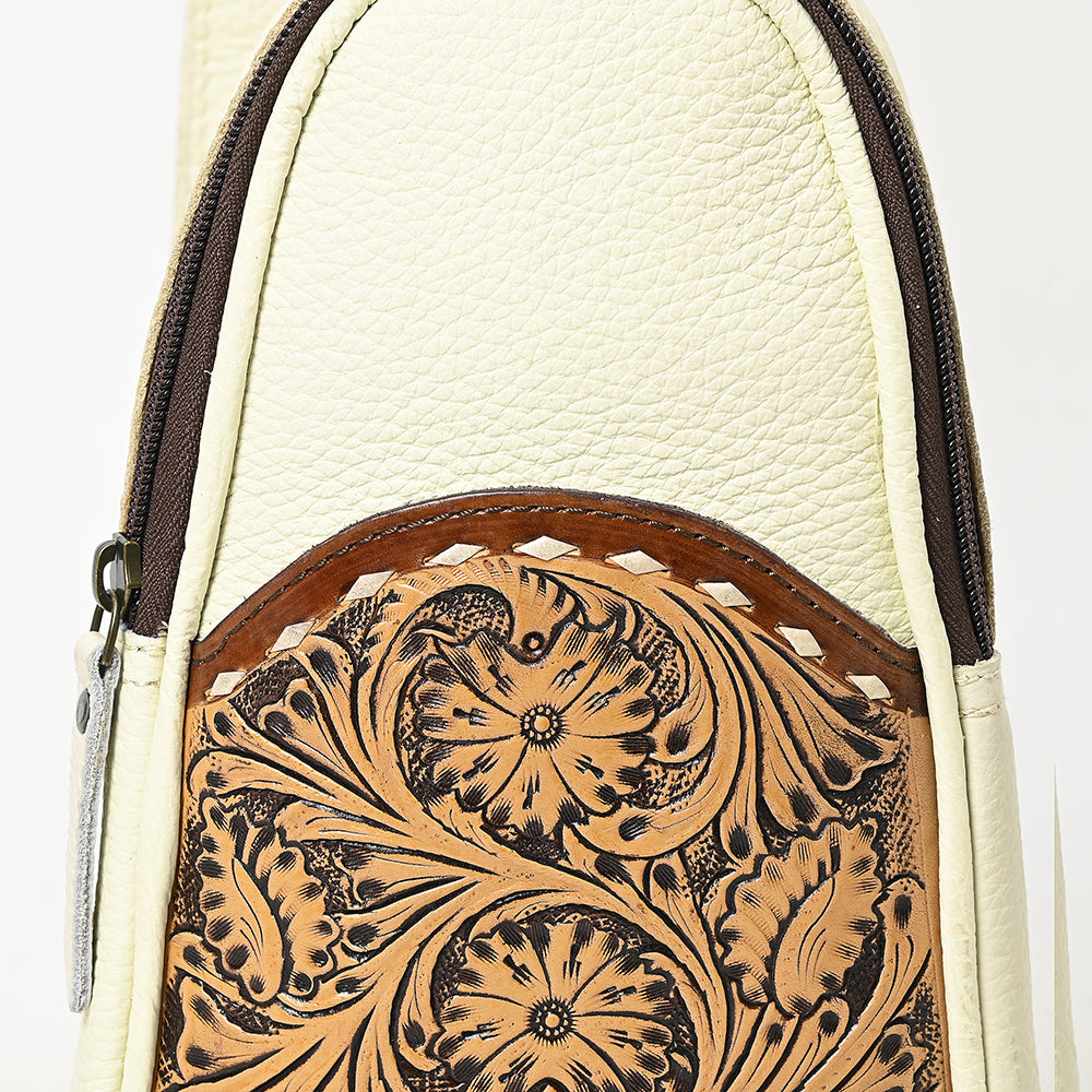 Ohlay Bags OHG188C Sling Hand Tooled Genuine Leather Women Bag Western Handbag Purse