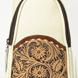 Ohlay Bags OHG188C Sling Hand Tooled Genuine Leather Women Bag Western Handbag Purse